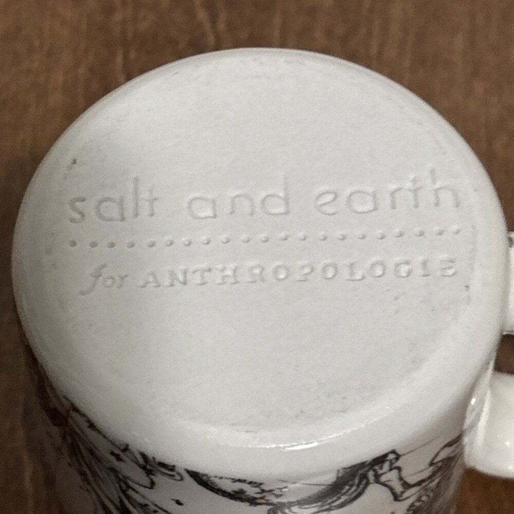 Anthropologie Salt And Earth CAPRICORN Coffee Mug Tea Cup Zodiac Birthday Stars‎ - Picture 6 of 13